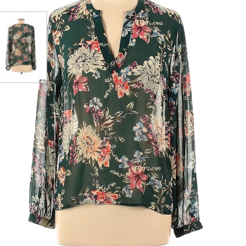 Sheer blouse